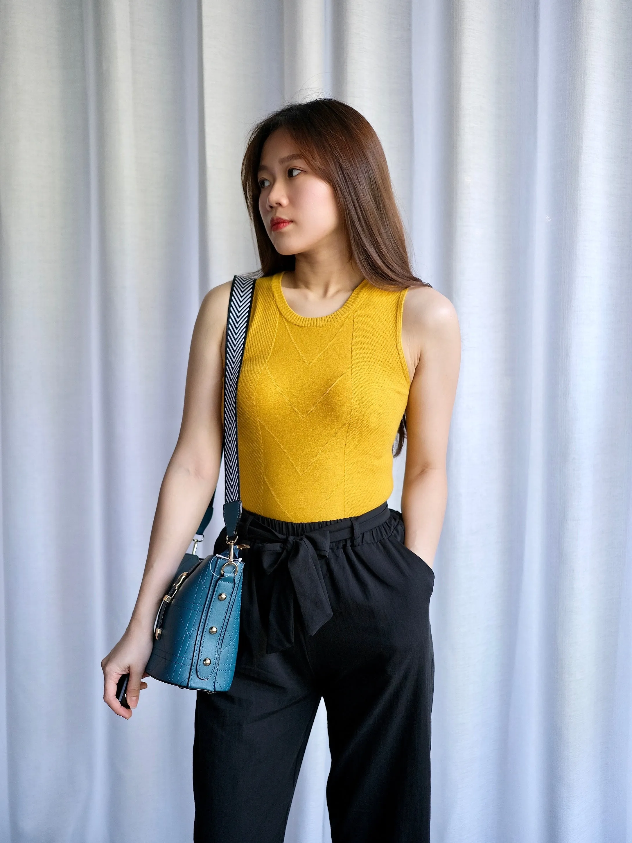 ACEWIN Tie-Waist Long Pants (Free Size) 501744