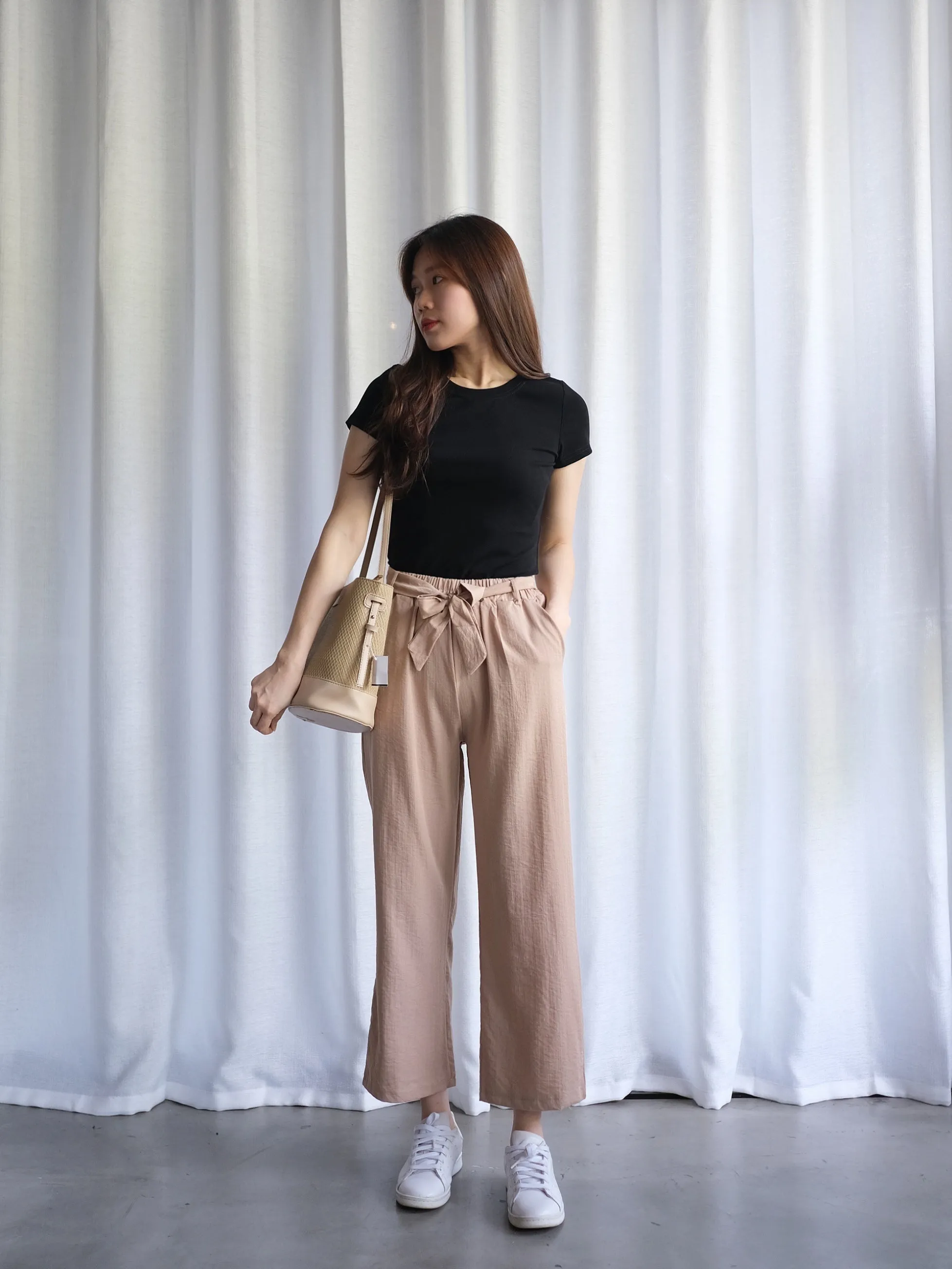 ACEWIN Tie-Waist Long Pants (Free Size) 501744