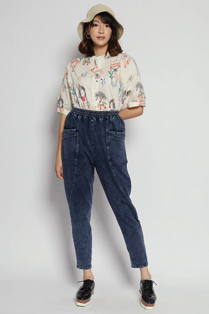 Backorders Tove Jeans in Faded Blue
