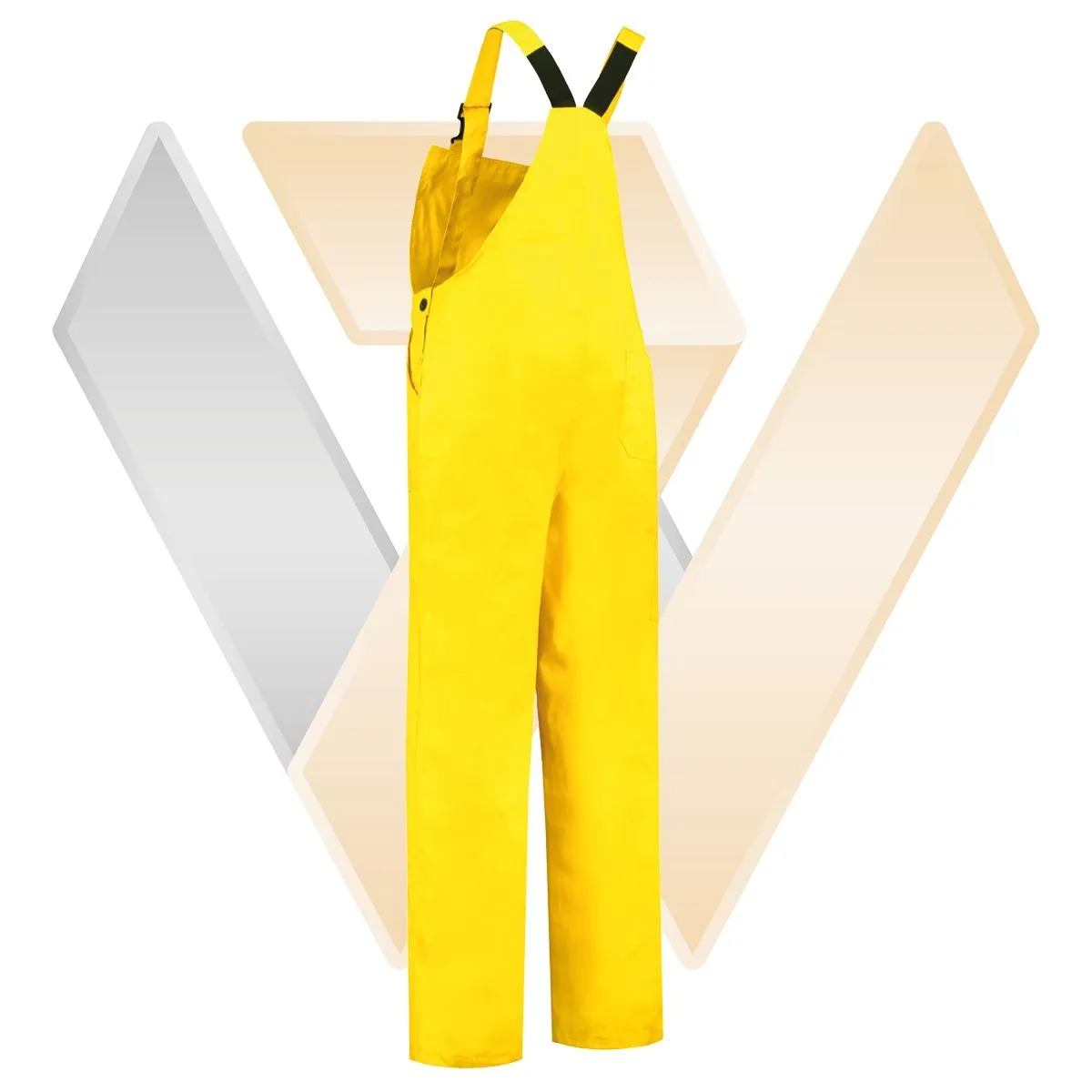 Dungarees&#x20;polyester&#x20;&#x2F;&#x20;cotton&#x20;Appelgroen&#x20;-&#x20;71WorkX&#x20;Wear