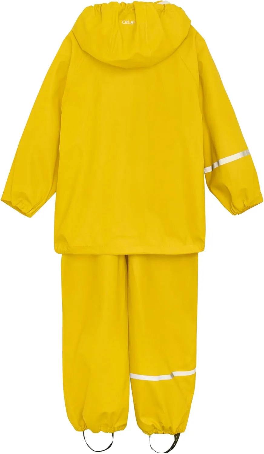 European Kids Rain and Snow Suit for Boys Girls with Detachable Hood, Waterproof Raincoat and Pants for Rain and Snow