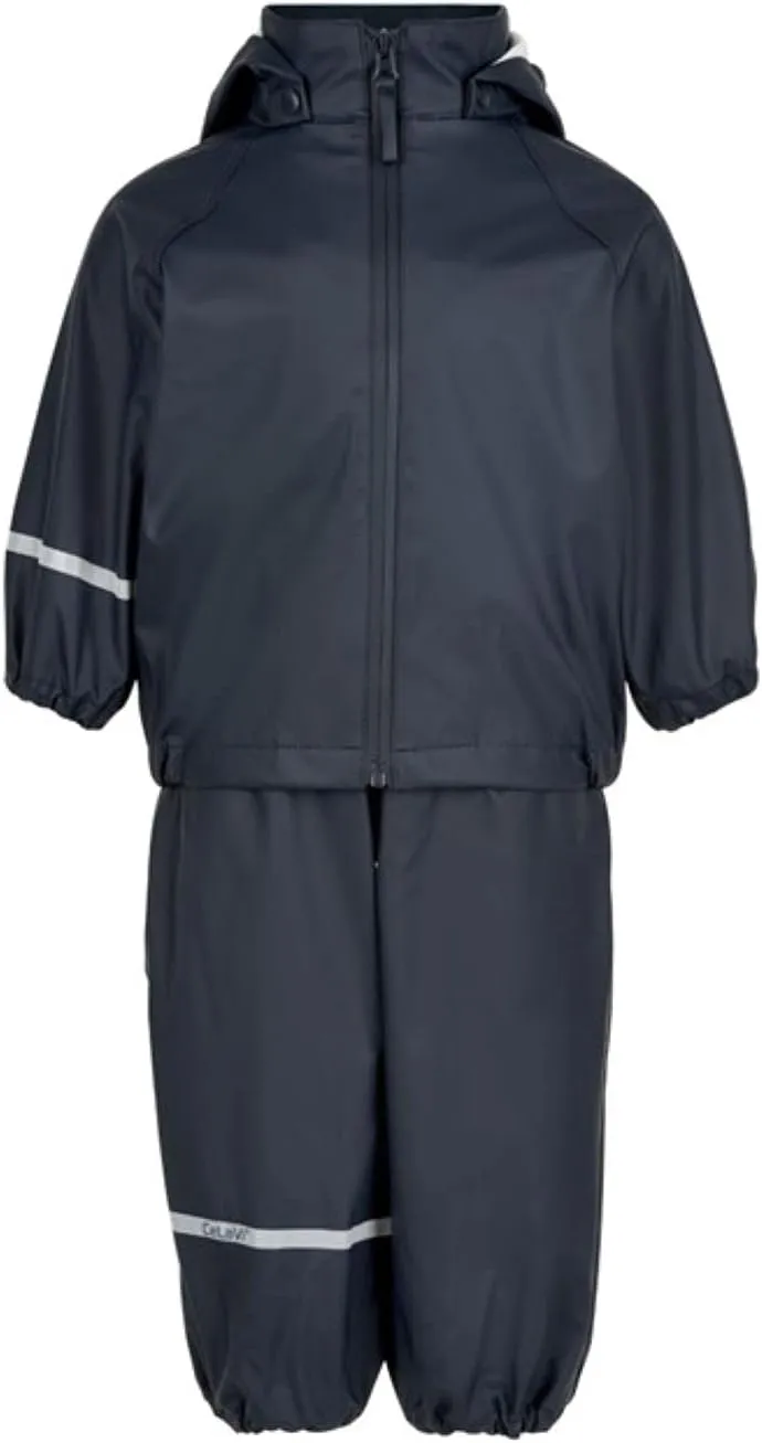 European Kids Waterproof Eco Friendly Snow Suit Ultra 10.000mm Shell, Detachable Hood, Reflective Stripes Boys Girls