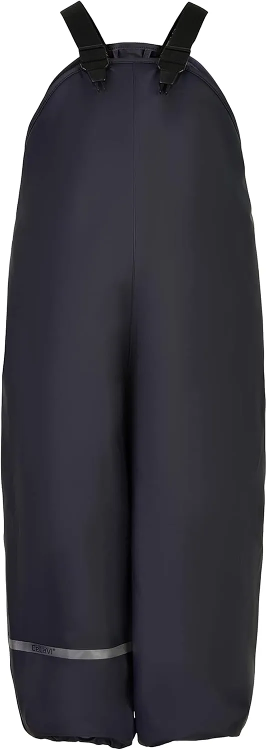 European Kids Wind, Mud, Snow and Waterproof Rain Pants Dungarees Unlined and Fleece Lined for Boys Girls