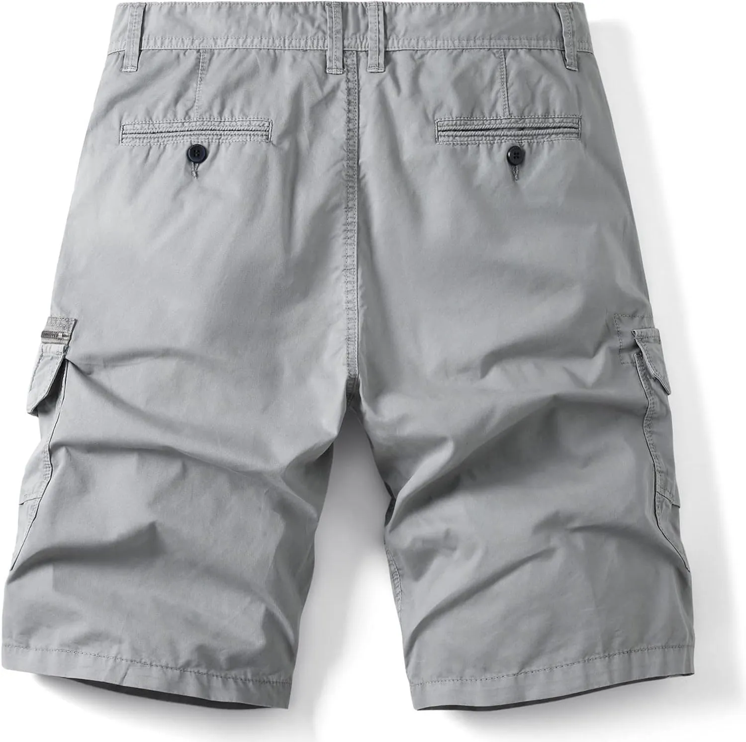 Golf Shorts for Men 7 Inch Inseam Summer Classic Fit Multi-Pockets Cargo Shorts Loose Fit Beach Work Dungarees