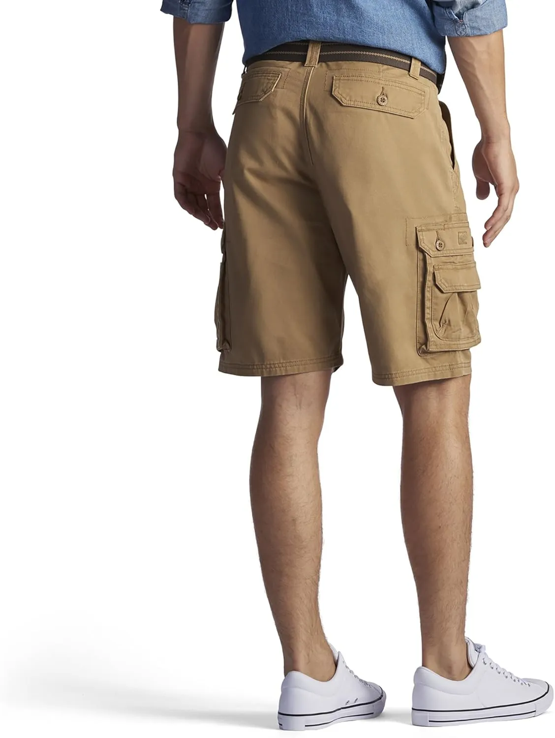 Lee Men's Dungarees New Belted Wyoming Cargo Short