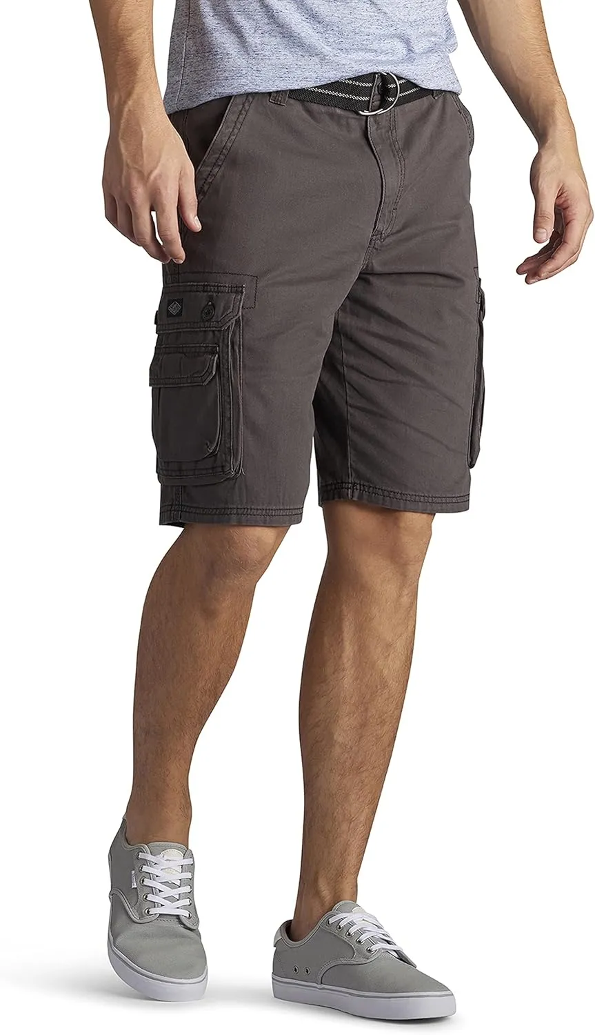 Lee Men's Dungarees New Belted Wyoming Cargo Short