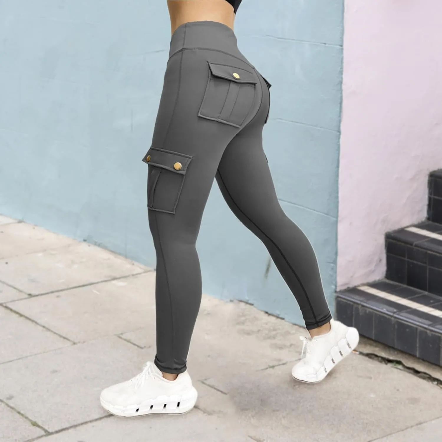Lightweight Summer Pants Women Trendy Workwear Fitness Pants Women's High Elastic Long Yoga Pants for