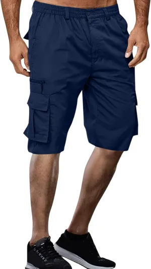 Mens Activewear Gym Shorts for Men Drawstring Waist Short Pant Quick Training Pants Travel for Camping Baggy Short