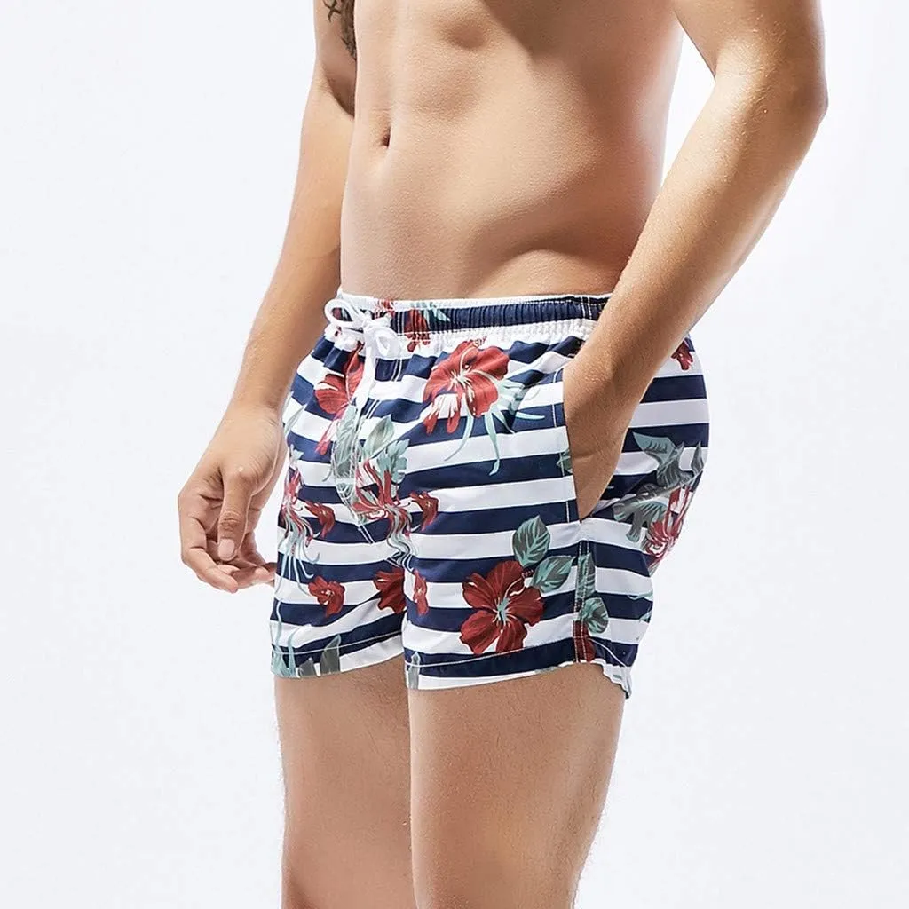 Mens Athletic Shorts Men's Shorts Swim Trunks Quick Dry Beach Surfing Running Swimming Water Shorts