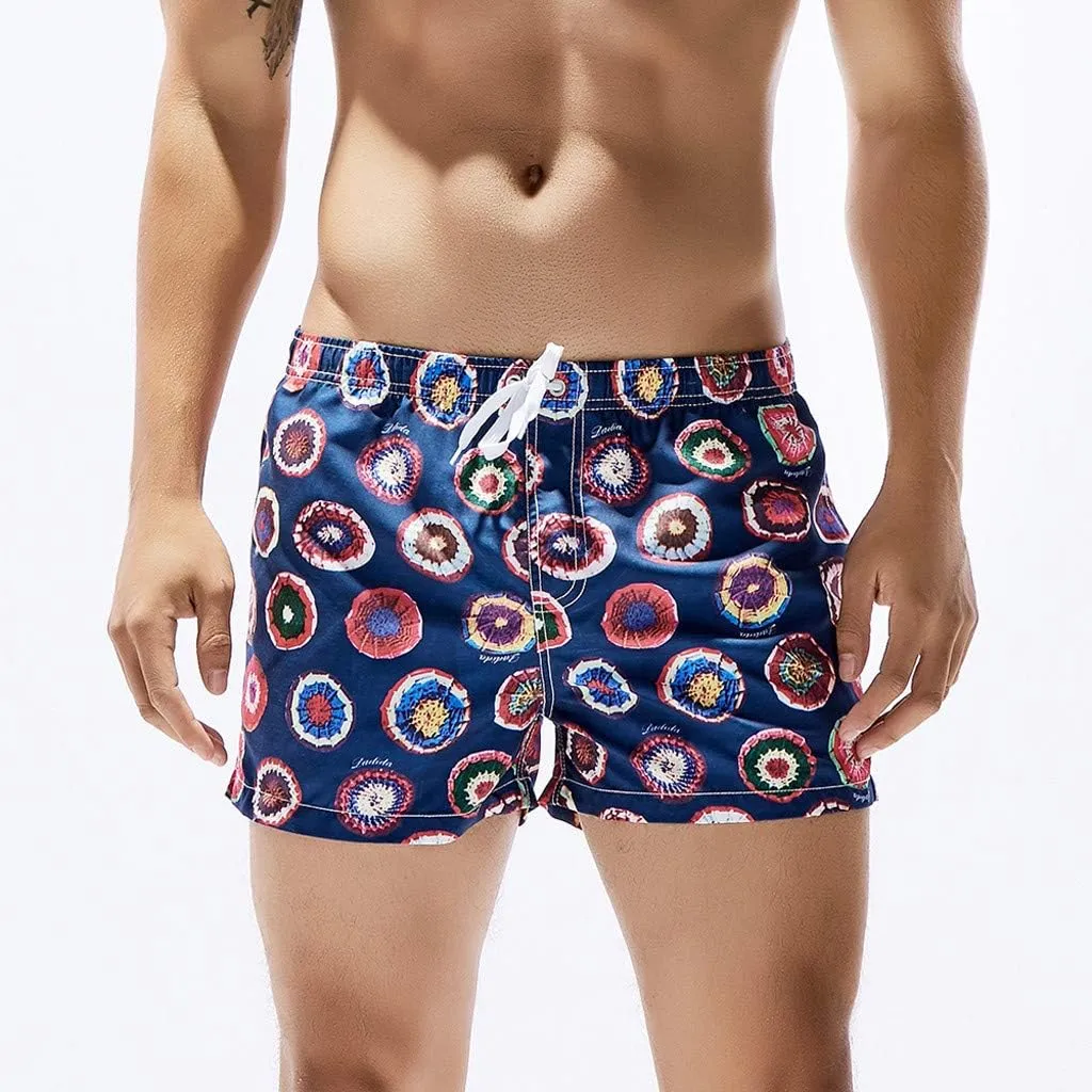Mens Athletic Shorts Men's Shorts Swim Trunks Quick Dry Beach Surfing Running Swimming Water Shorts