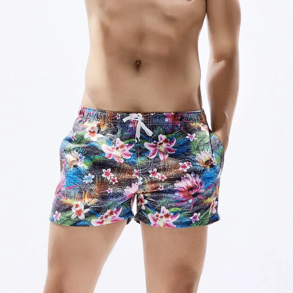 Mens Athletic Shorts Men's Shorts Swim Trunks Quick Dry Beach Surfing Running Swimming Water Shorts