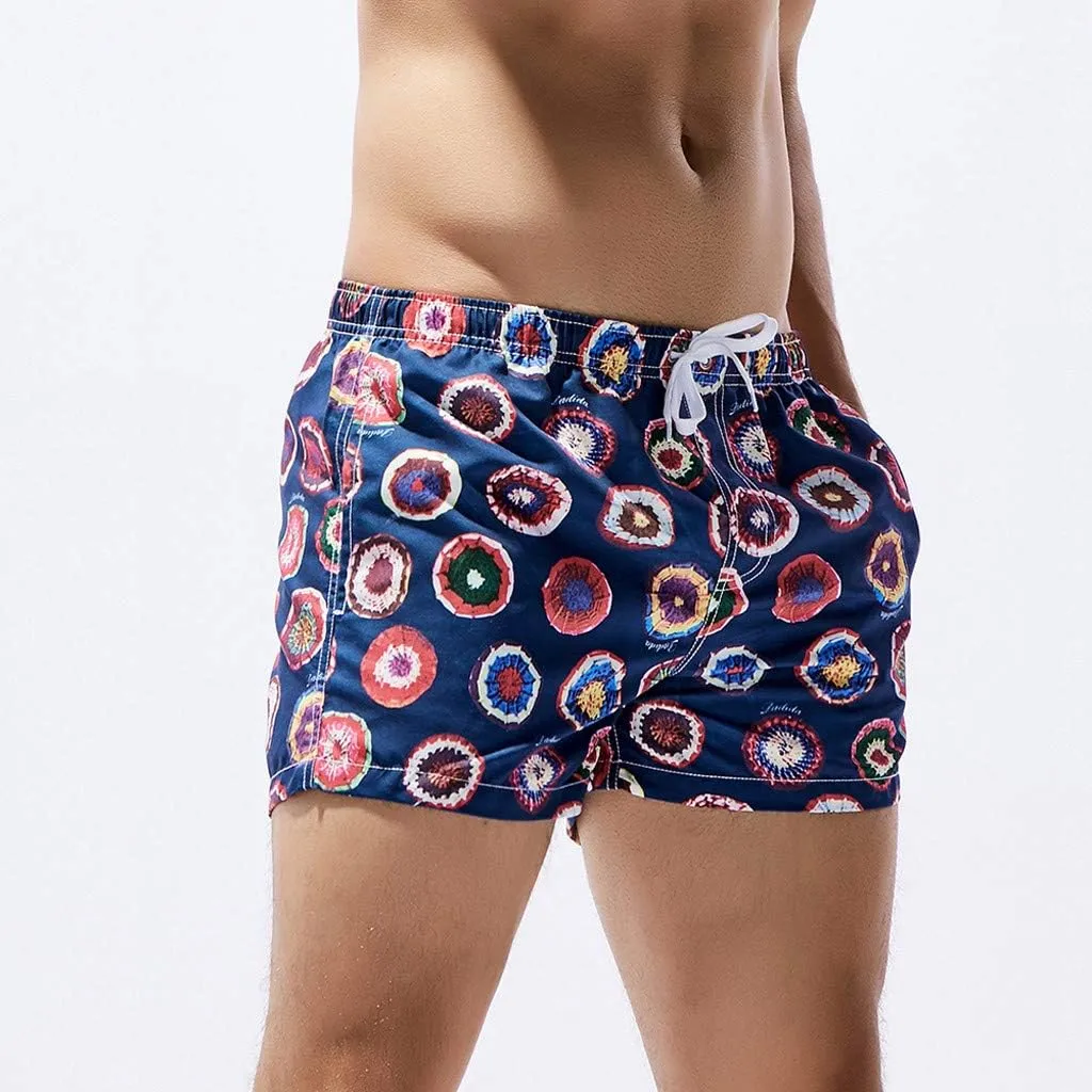Mens Athletic Shorts Men's Shorts Swim Trunks Quick Dry Beach Surfing Running Swimming Water Shorts