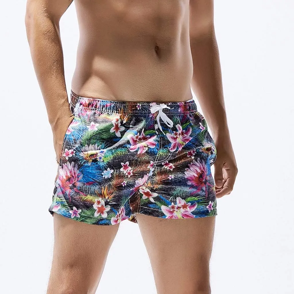 Mens Athletic Shorts Men's Shorts Swim Trunks Quick Dry Beach Surfing Running Swimming Water Shorts
