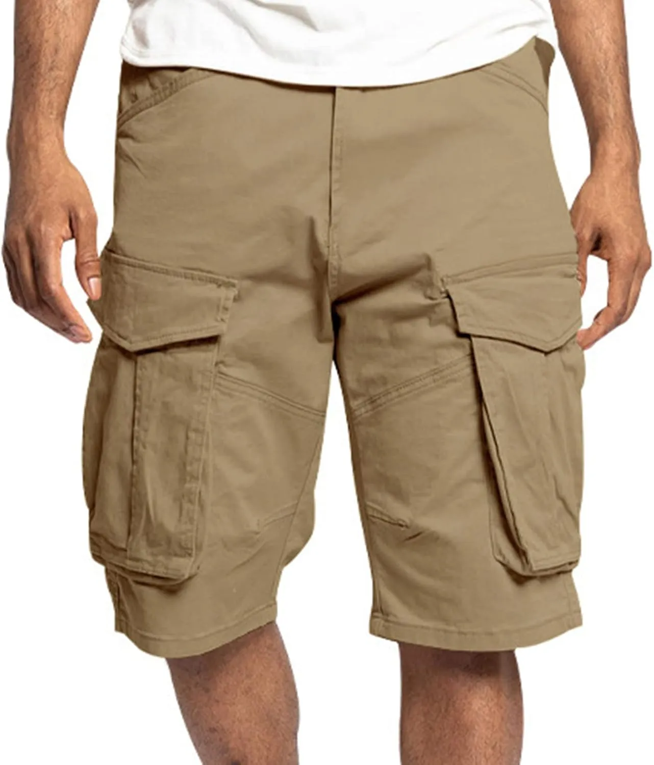 Mens Gym Golf Shorts Short Pant Regular Fit Pants Tactical Joggers Athletic Sweat Shorts with Pockets