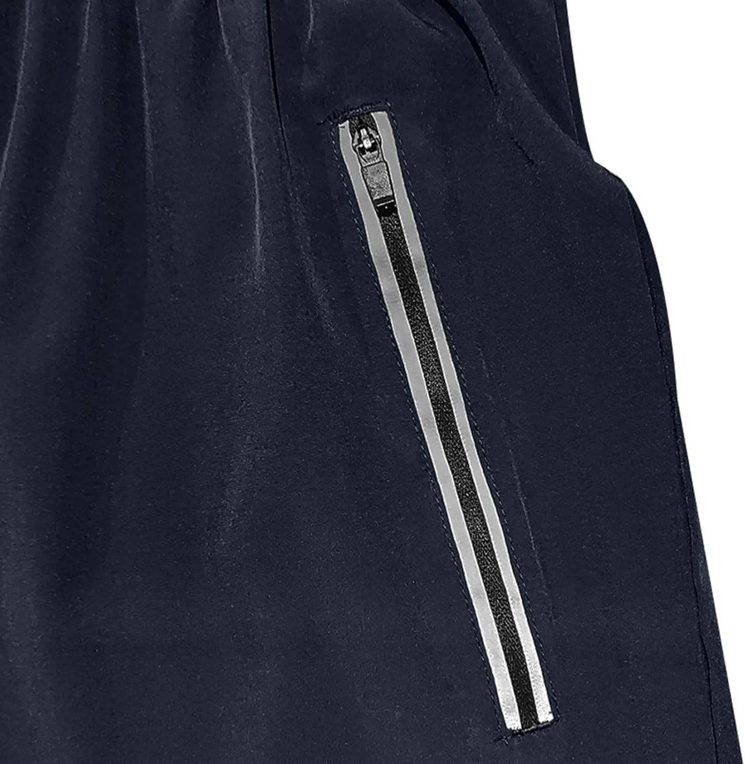 Mens Gym Workout Shorts Lightweight Bodybuilding Athletic Quick Dry Shorts Running Training with Zip Pockets