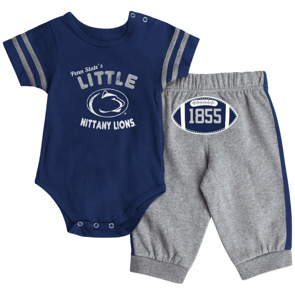 Penn State Short Sleeve Creeper & Pants Set