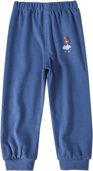 Toddler Boys Girls Cute Animals Excavator Print Sweatpants Aesthetic Elastic Waist Kids Trendy Causal Joggers