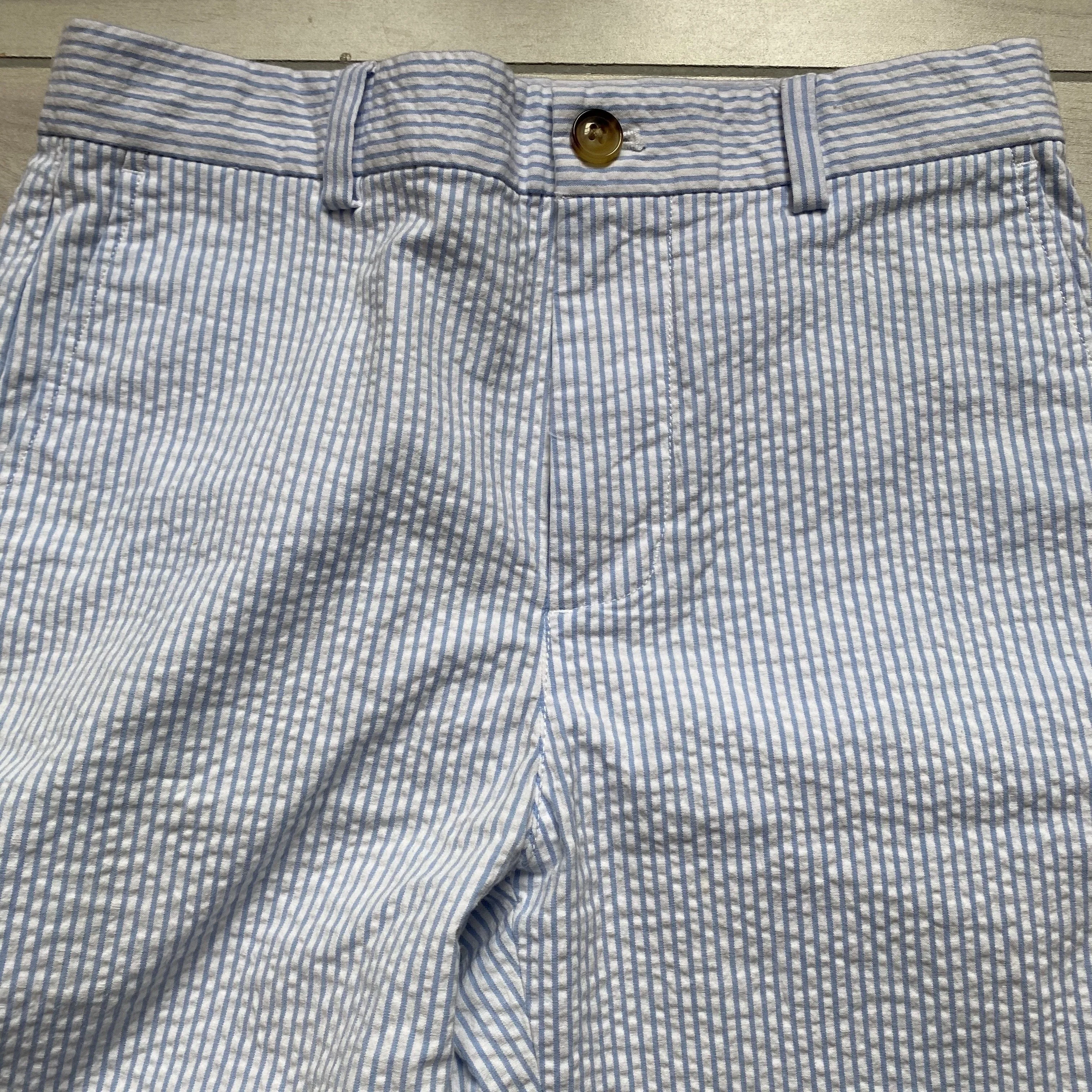 Vineyard Vines Blue & White Seersucker Pants
