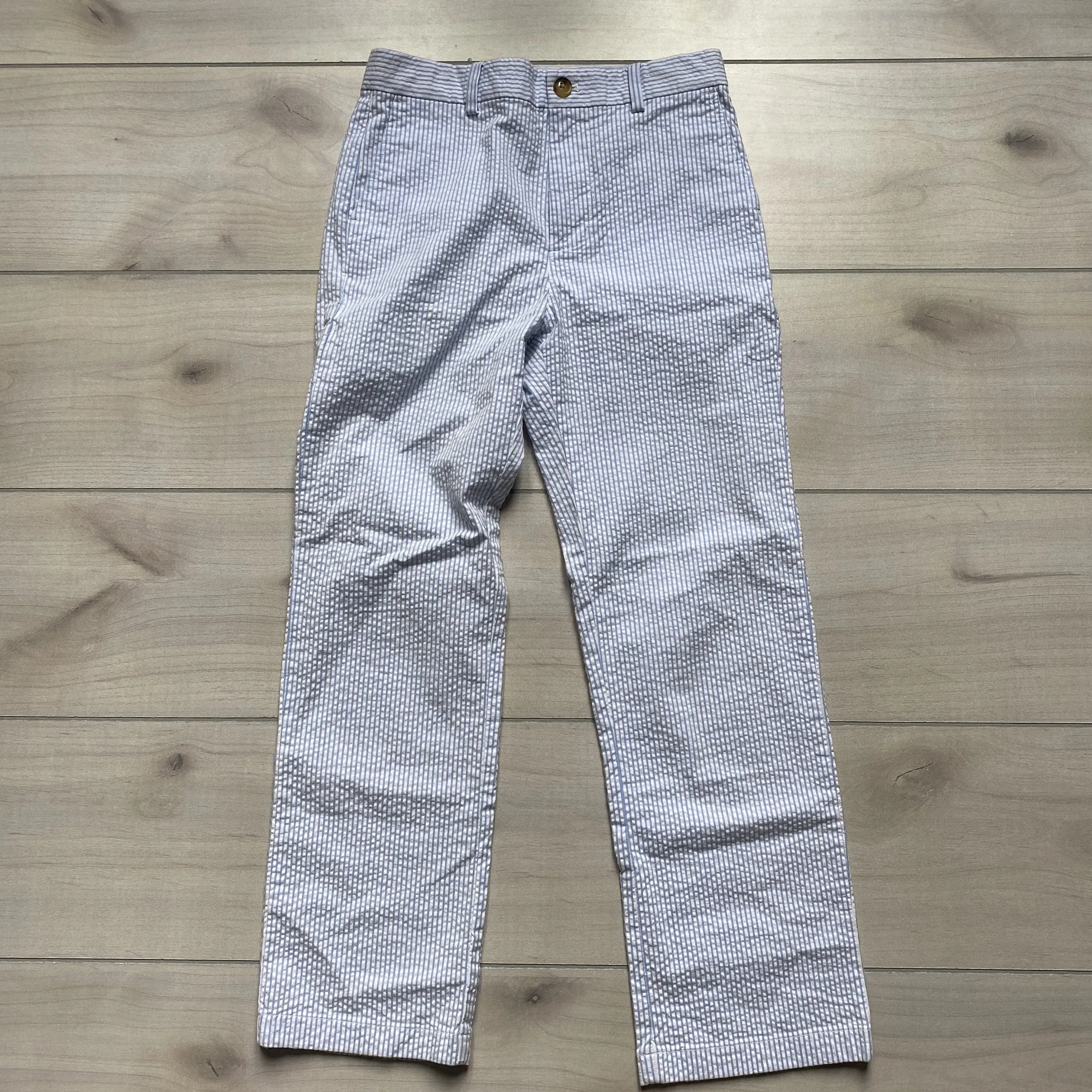 Vineyard Vines Blue & White Seersucker Pants