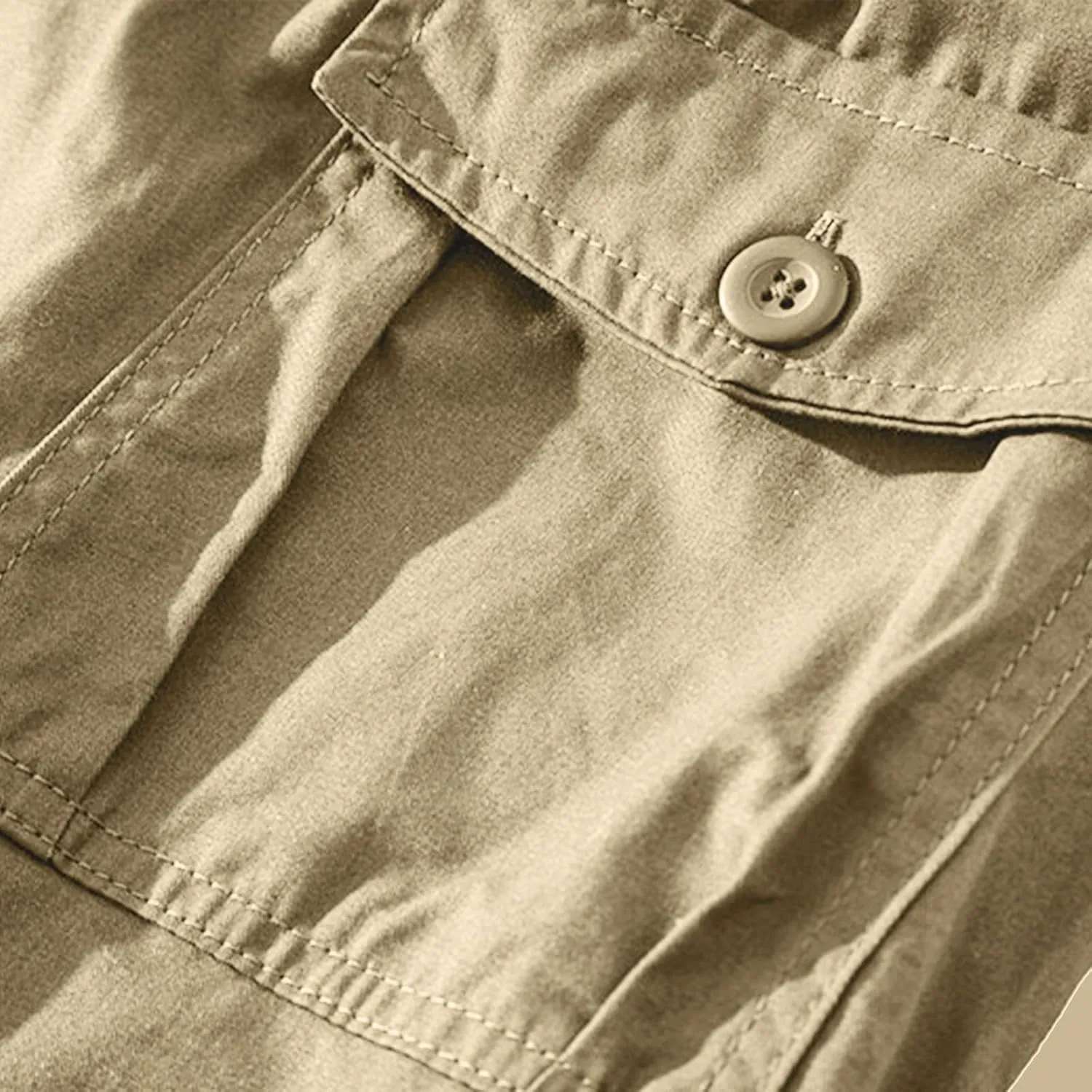 Xiaojmake Men's Military Cargo Short with Multi Pocket Outdoor Twill Cotton Workout Shorts Casual Loose Fit Dungarees Short
