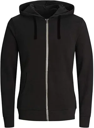 Ymosrh Coats for Men Men's Solid Stitching Drawstring Hooded Slim Fashion Jacket Coat Outwear Mens Jacket